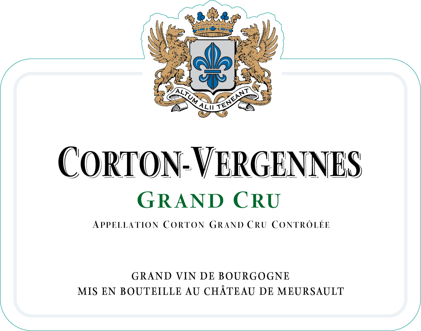 Corton Grand Cru Vergennes Blanc