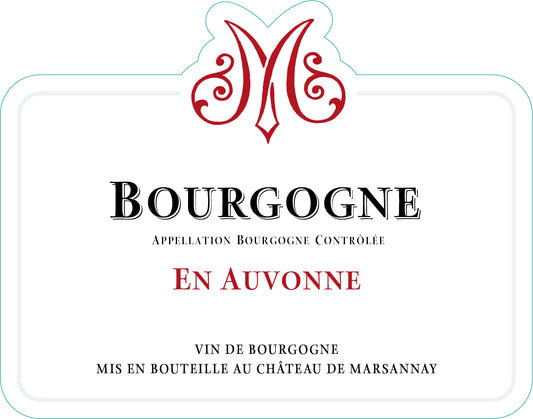 Bourgogne Pinot Noir En Auvonne