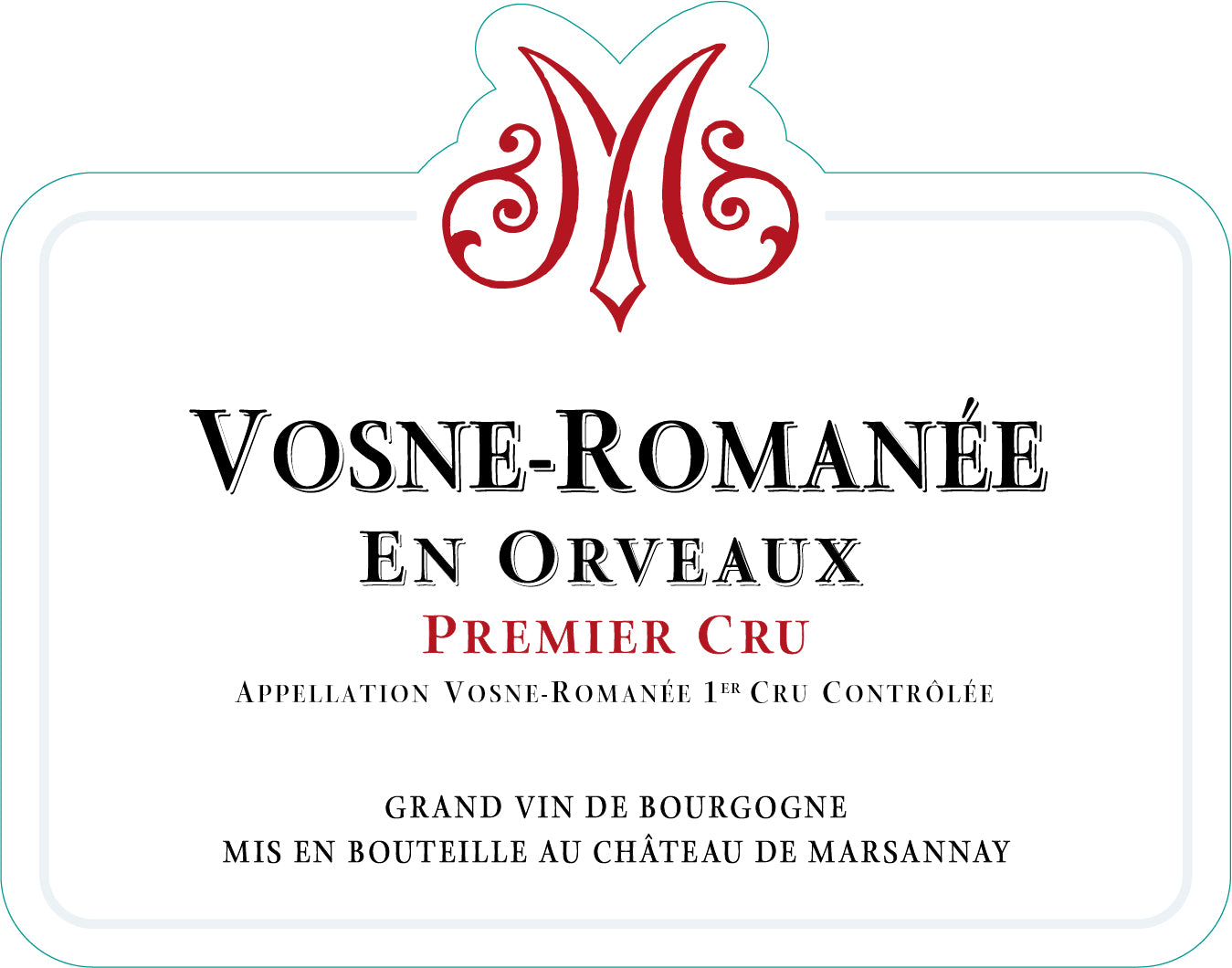 Vosne Romanee 1er Cru En Orveaux